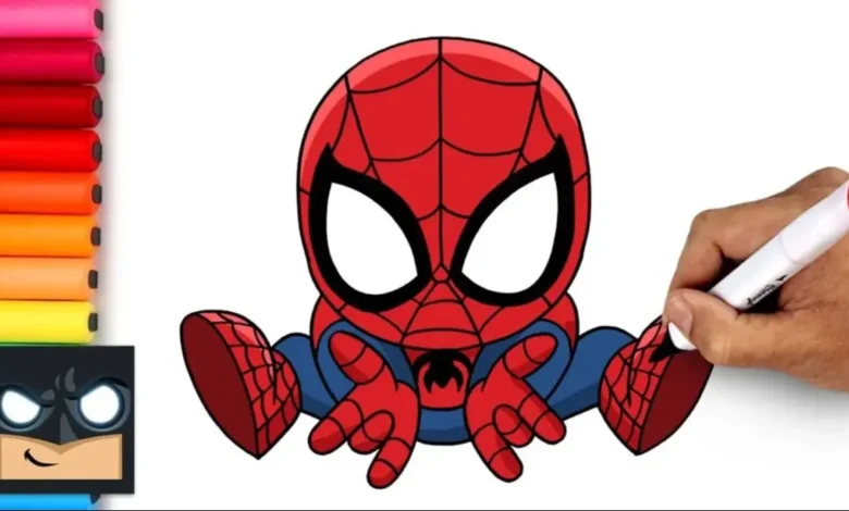 drawing:7barsug8u0w= spiderman