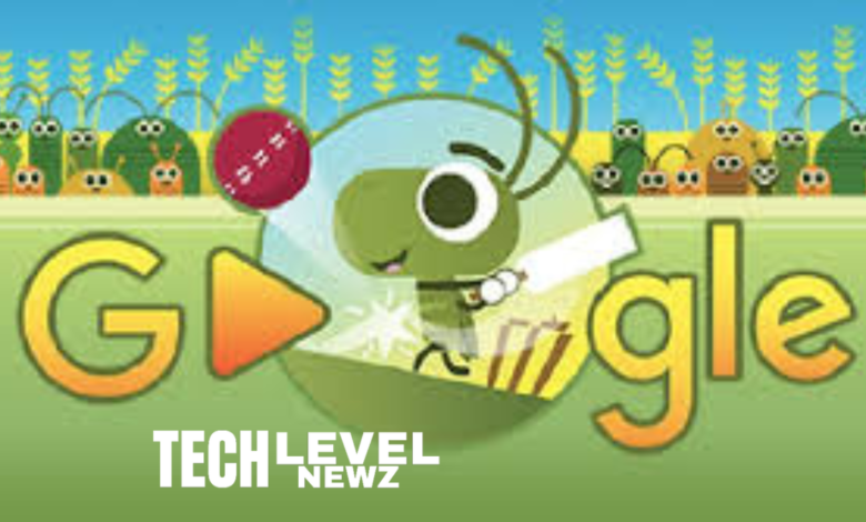 google doodle cricket